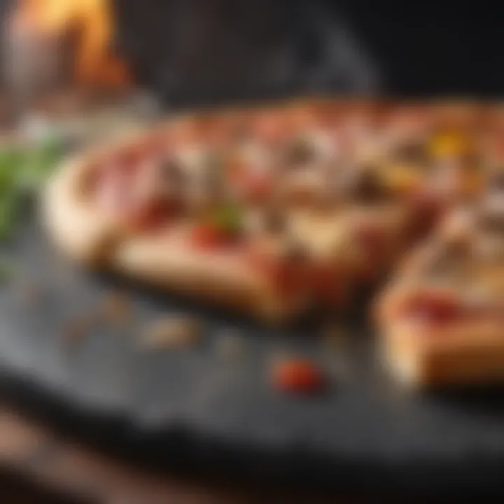 Pizza Stone for Grill Close-Up