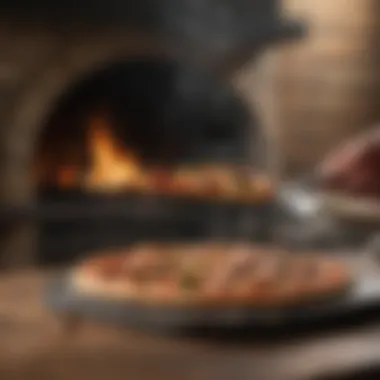 Pizza Stone Demonstrating Optimal Heat Distribution Pizza Stone Heat Distribution