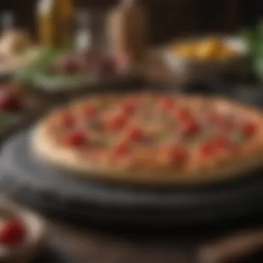 Care and Maintenance for Longevity A clean and maintained pizza stone ready for use in an oven