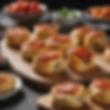 Delicious Keto Pizza Rolls Plated