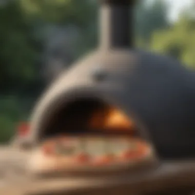 Portable Pizza Oven with Wood Fire