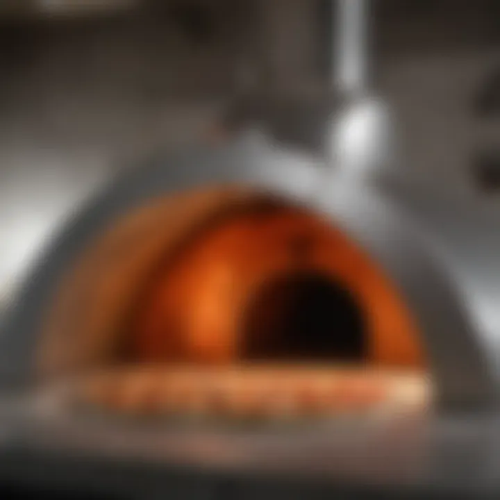 Innovative heat retention technology in pizza oven dome