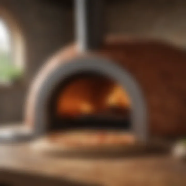 Premium quality materials used in crafting pizza oven dome