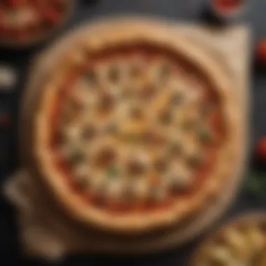 Exquisite Stuffed Crust Pizza with Premium Ingredients