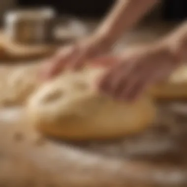 The Power of Resting Dough Kneaded dough resting on a wooden surface