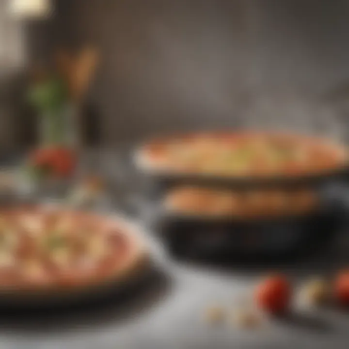 A comparison chart of the Presto Pizza Cooker and other cooking methods