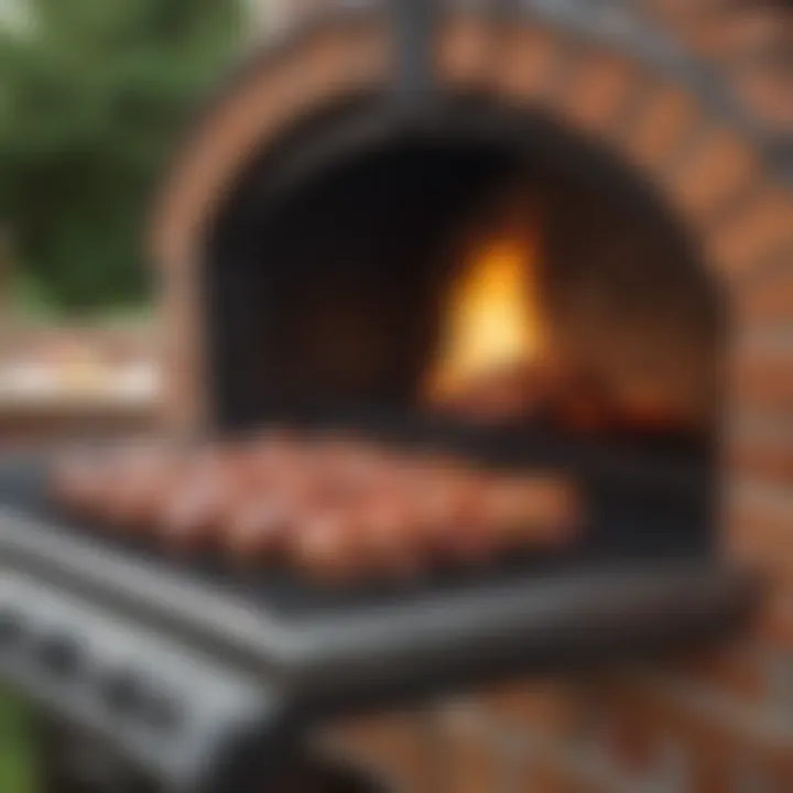 High-quality materials used in brick BBQ kits