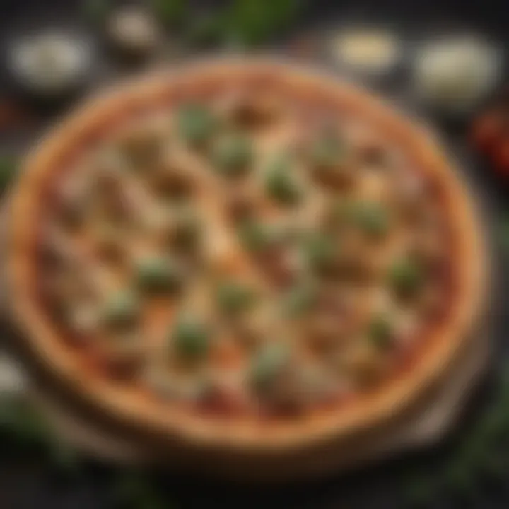 Gourmet Cauliflower Crust Pizza Ingredients