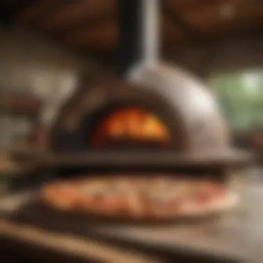 Rustic Wood Pizza Oven