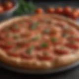 Savory Chicago Home Run Pizza with Fresh Tomatoes