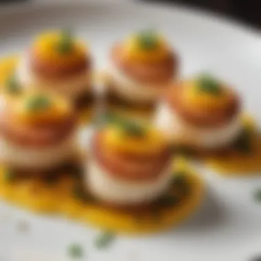 Seared Scallops and Citrus Zest Delight