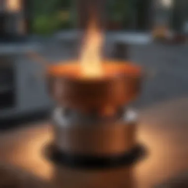 Solo Stove Radiating Warmth in Twilight Solo Stove emitting warmth in twilight ambiance