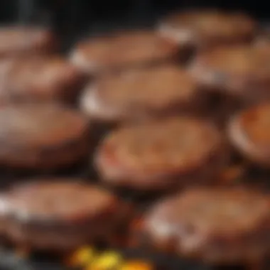 The Art of Sizzling BBQ Meats Sizzling BBQ Meats on Grill