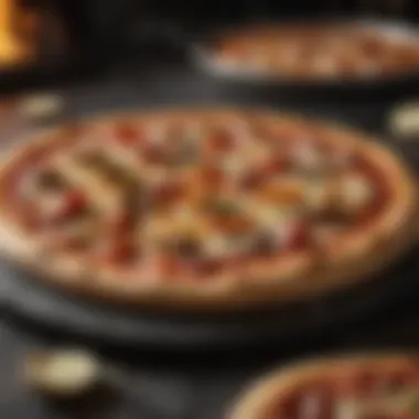 Sizzling Hot Pizza Stone in Action