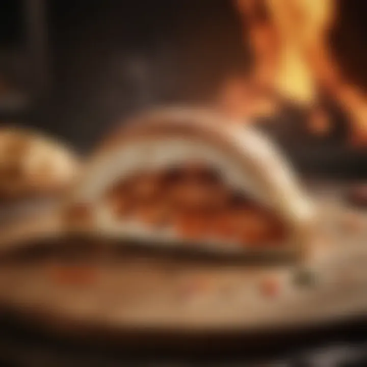 Sizzling Oven-Fresh Little Caesars Calzone