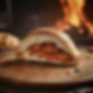 Savoring Sizzling Little Caesars Calzone Sizzling Oven-Fresh Little Caesars Calzone
