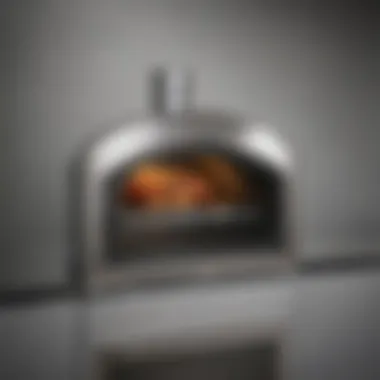 Sleek design of Forno Bravo oven exterior