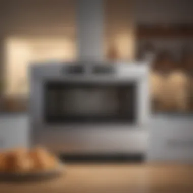 Elegant and Modern Kitchen Appliance Aesthetics Sleek and Stylish Oven Design