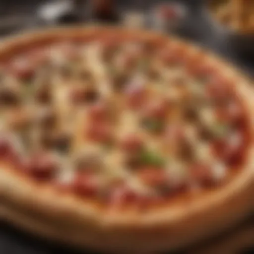 Gourmet Pizza Hut Creation