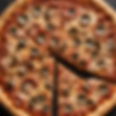 Irresistible Pizza Slices Galore Slices of mouth-watering pizza ready to be savored