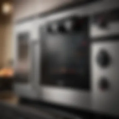 Smart Oven Control Panel with Intuitive Features