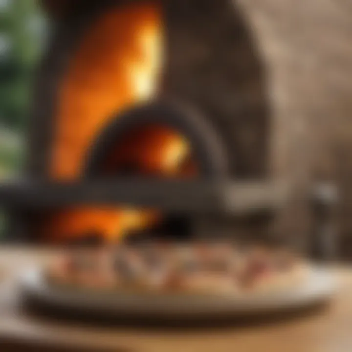 Stone pizza oven elevating culinary skills