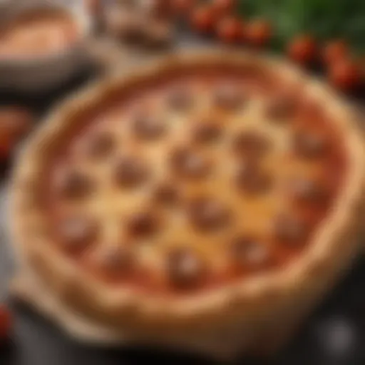 Delicious Stuffed Crust Pizza at Little Caesars