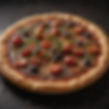 Elevated Flavor Infusion A tantalizing drizzle of balsamic glaze