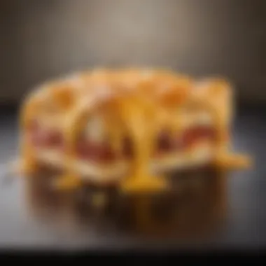 Rich and gooey melted cheese blanket