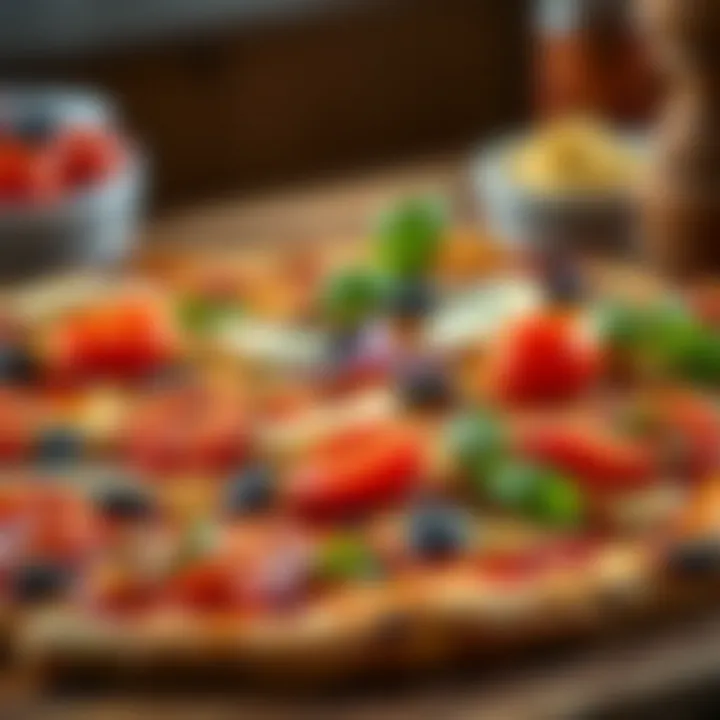 Exploring Creative Toppings A variety of gourmet pizza toppings