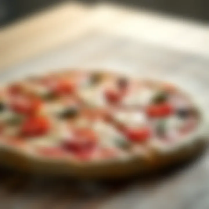 A beautifully crafted pizza crust ready for toppings
