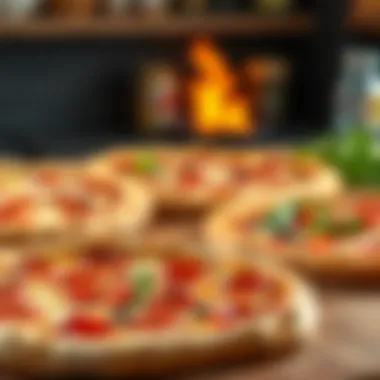 Diverse Pizza Styles A variety of traditional and innovative pizza styles