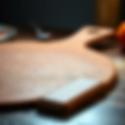 A close-up view of a ceramic pizza stone showcasing its texture and heat retention properties.