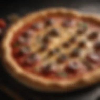 Creative Pizza Masterpiece Creative Pizza Artistry Featuring Unique Flavors