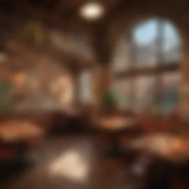 Charming Italian Pizzeria Atmosphere A rustic Italian pizzeria exuding charm and history