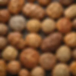 A variety of bread types used for pizza