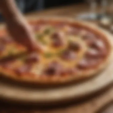 Using a Wooden Peel for Flawless Pizza Transfer Wooden Pizza Peel