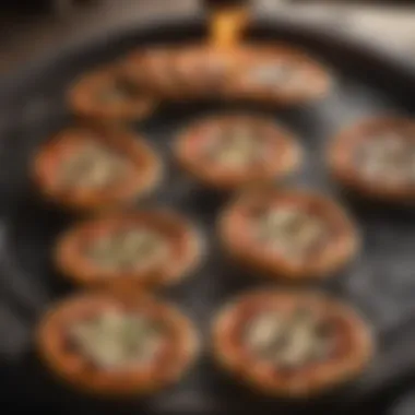 Diverse Materials of Pizza Oven Turners An assortment of pizza oven turners made from various materials