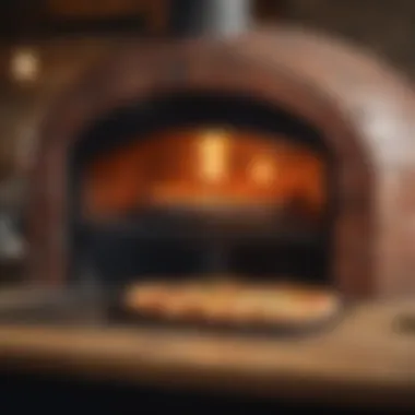 Wood-Fired Brick Oven at a Traditional Pizzeria