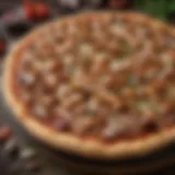 Delicious BBQ Chicken Pizza with Fresh Ingredients