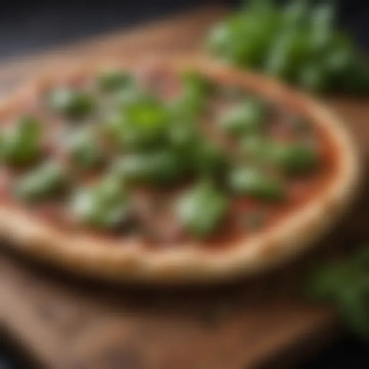 Deliciously Fresh Basil Topping