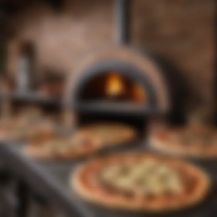 Different styles of wood fired pizza ovens