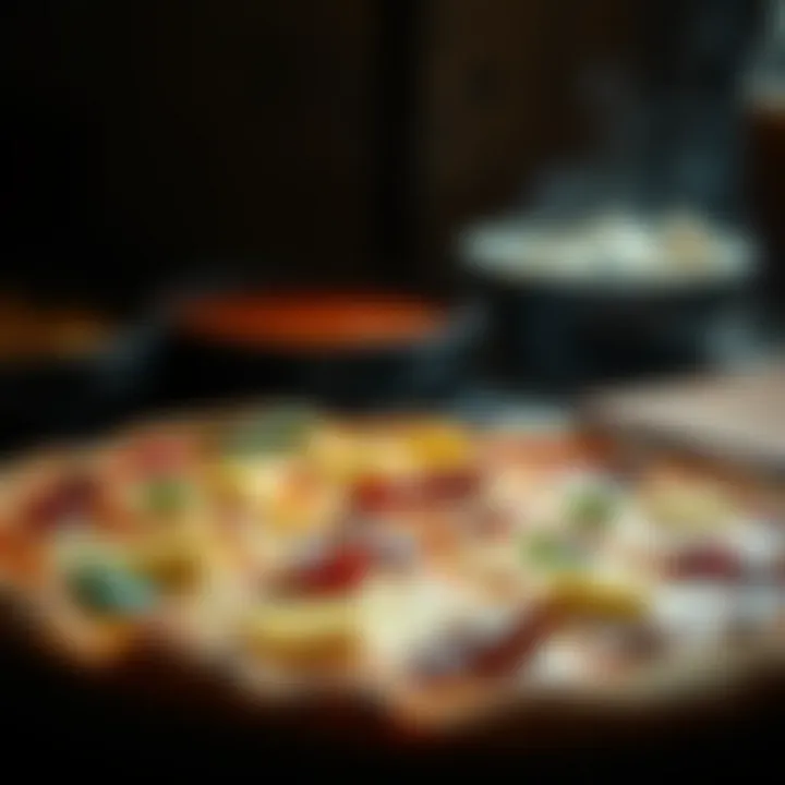 Different cooking methods for frozen pizzas