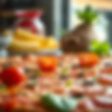 Ingredients used in frozen pizza production