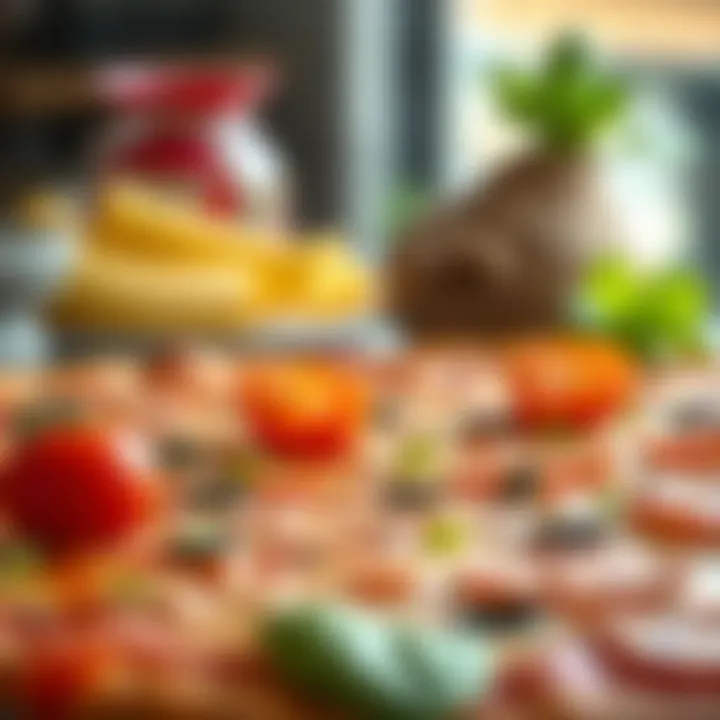 Ingredients used in frozen pizza production