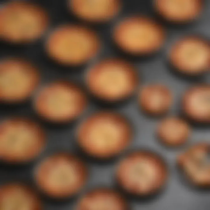 Visual comparison of various pizza pan sizes and shapes