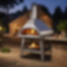 Ooni pizza oven showcasing sleek design and functionality