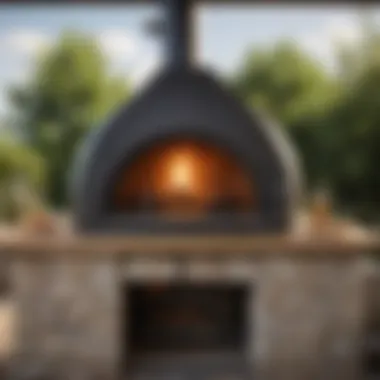 Installation of Wood Fired Ovens Demonstration of installation setup for a wood fired oven