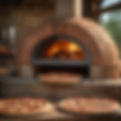 Rustic Wood Fired Pizza Oven