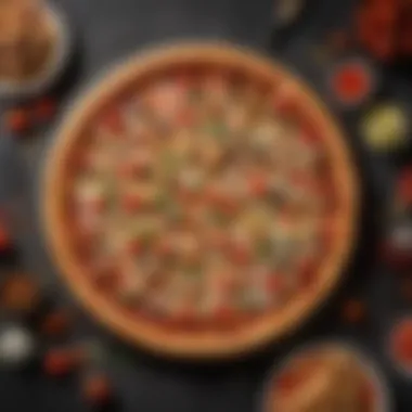 Exquisite Pizza Hut Vegetarian Medley